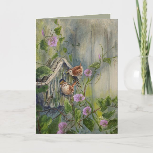 arbetsdag tack kort (Framsida)