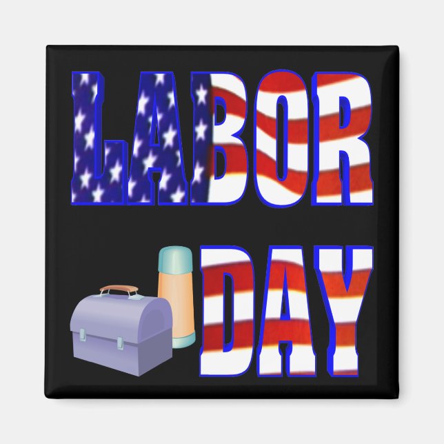 Arbetsdagen Magnet (Framsidan)