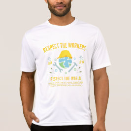 Arbetsdagen respekterar de anställdas respekt för  t shirt