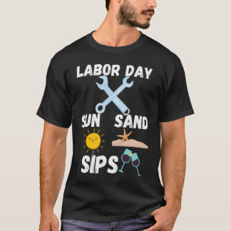 Arbetsdagen: Sol, Sand, Sips! T Shirt