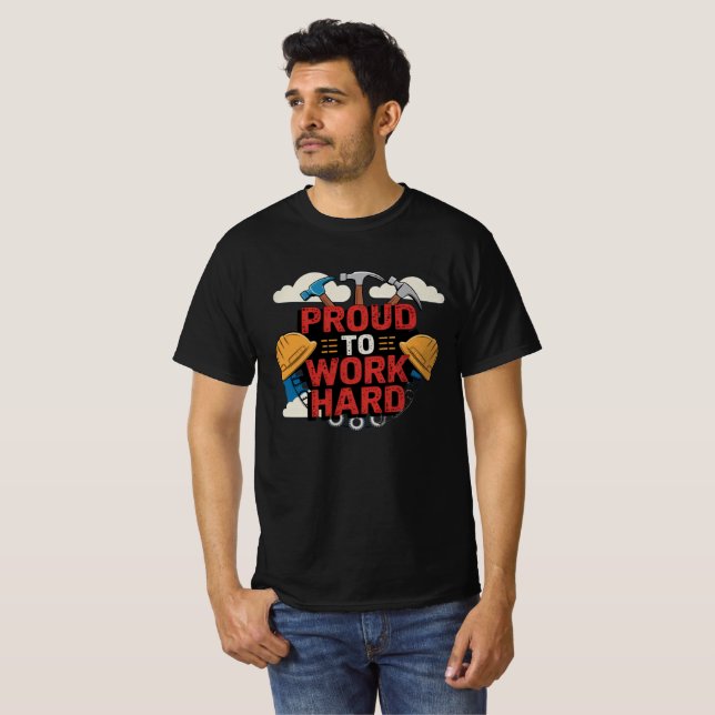 Arbetsdagen T Shirt (Hel framsida)
