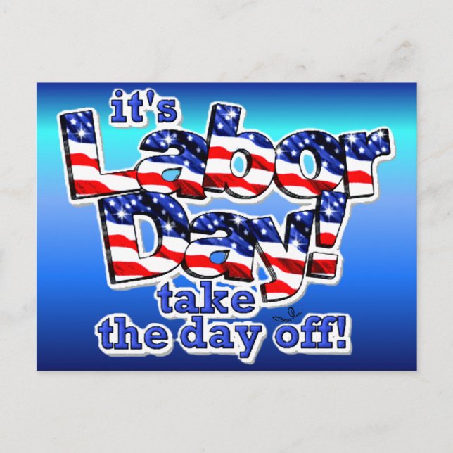 Arbetsdagen Vykort (Framsida)