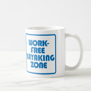 Arbetsfri kajakzon kaffemugg