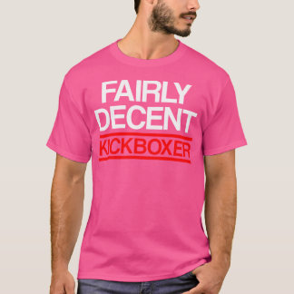Arbetsgång för Kickboxing Decent Kick Boxing T Shirt