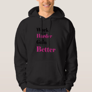 Arbetshärdaren får bättre Coola att citera utbildn Hoodie