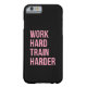 Arbetshårdhet Motivering av citattecken iPhone 6 F Case-Mate iPhone Skal (Baksidan)