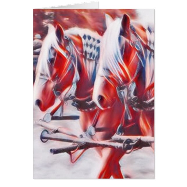 Arbetshögar Hälsningskort (Framsidan)