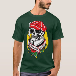 Arbetsklass Amerikansk traditionell tatuering gamm T Shirt