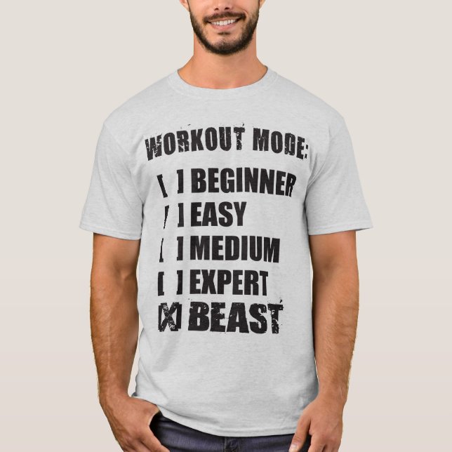 Arbetsläge - BEAST T-shirt (Framsida)