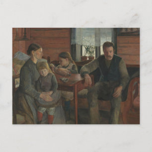 Arbetslös Vykort