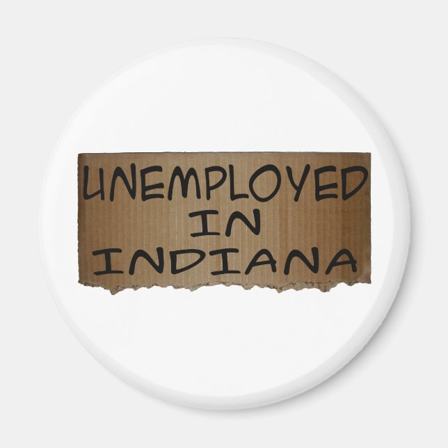 ARBETSLÖSA I INDIANA MAGNET (Framsidan)