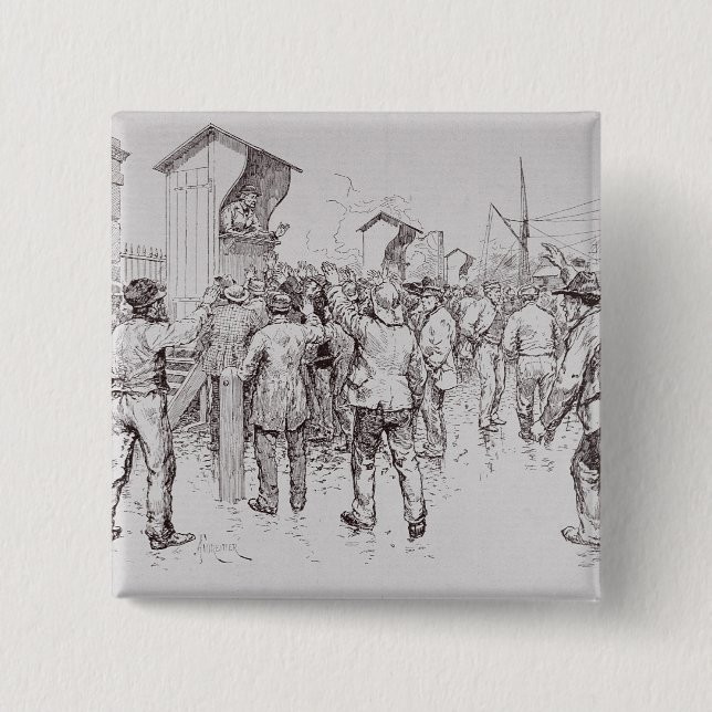 Arbetslösen av London Knapp (Framsida)