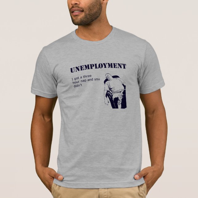 Arbetslöshet T-shirt (Framsida)