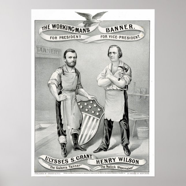 Arbetsmannens banderoll - för talman poster (Framsidan)