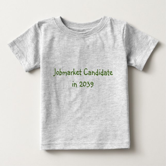 Arbetsmarknadens kandidat 2039 t shirt (Framsida)