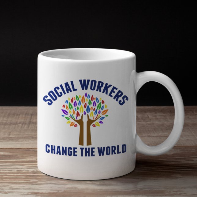 Arbetsoffert för Cute Social Kaffemugg (Skapare uppladdad)