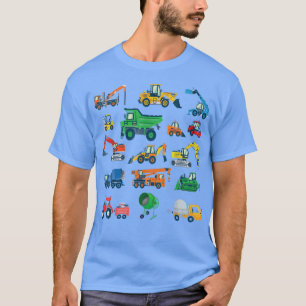 Arbetsoperatör för Fordon-byggarbetare, Excavator T Shirt
