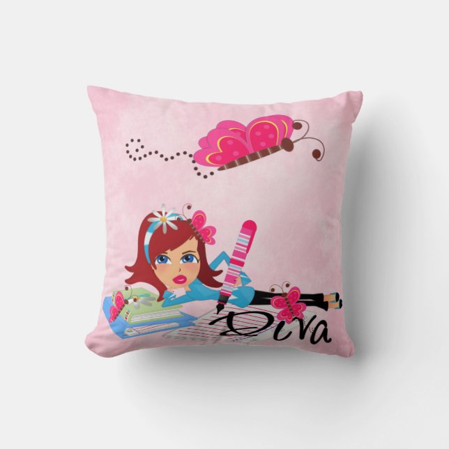 Arbetspapper Kudde (Framsida)