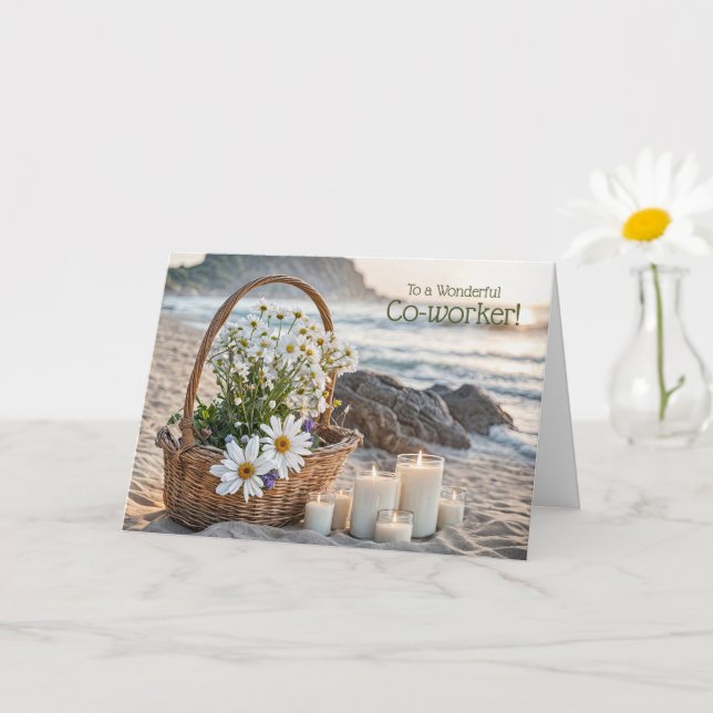 Arbetspartner eller kollega Glad mors dag Kort (Liten växt)