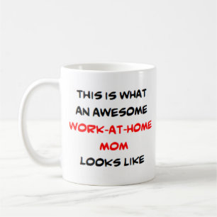 arbetsplats hemma mamma, fantastisk kaffemugg
