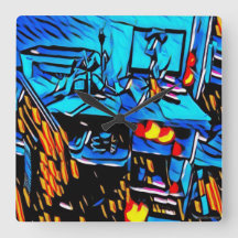 Arbetsplats Lunch Konst