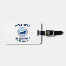 Arbetssackor som jag ska på en kryssningsrocka. bagagebricka