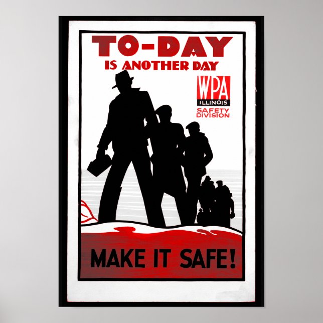 Arbetssäkerhet Poster (Framsidan)