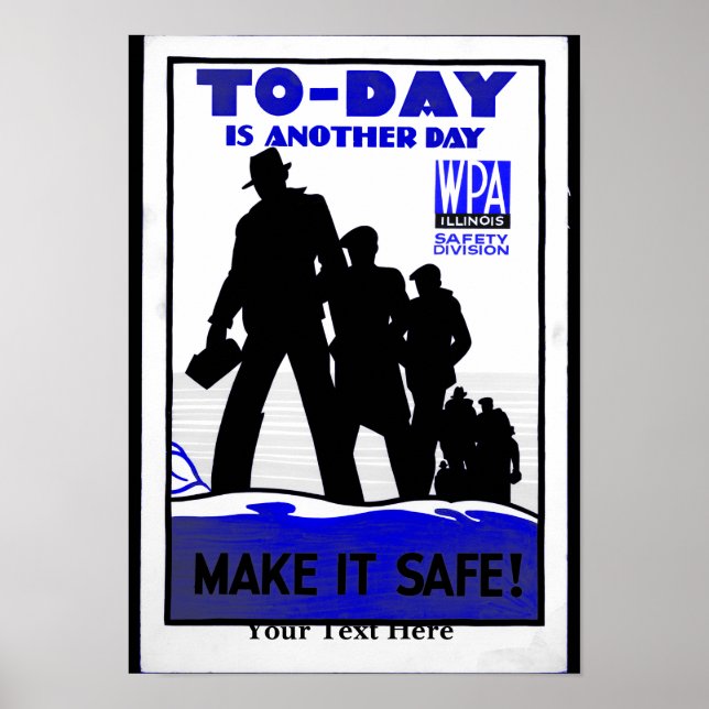 Arbetssäkerhet Poster (Framsidan)