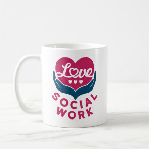 Arbetstagaravskrivning för arbetaren Social i Kärl Kaffemugg