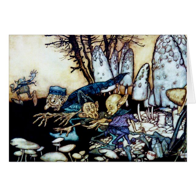 Arbetstagarband Hälsningskort (Framsidan Horizontal)