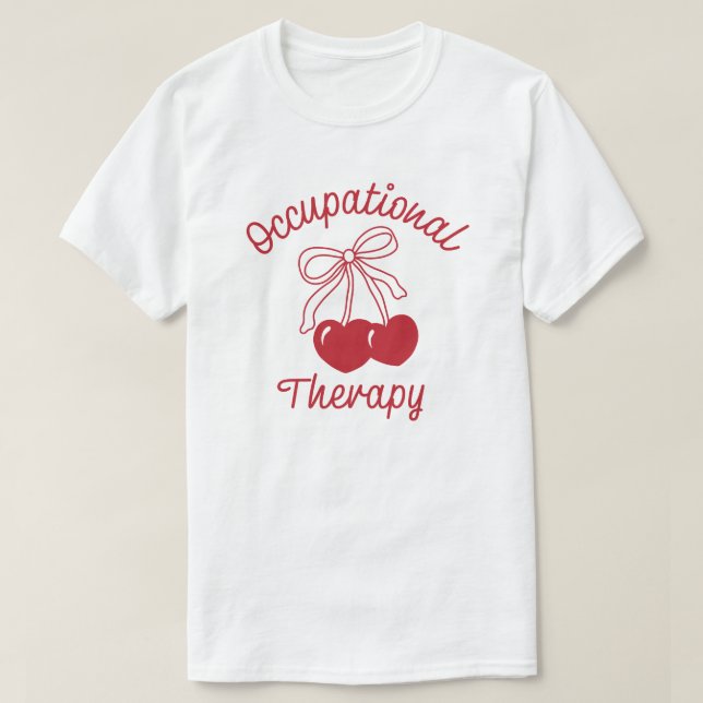 Arbetsterapeut COTA Terapeut T Shirt (Design framsida)