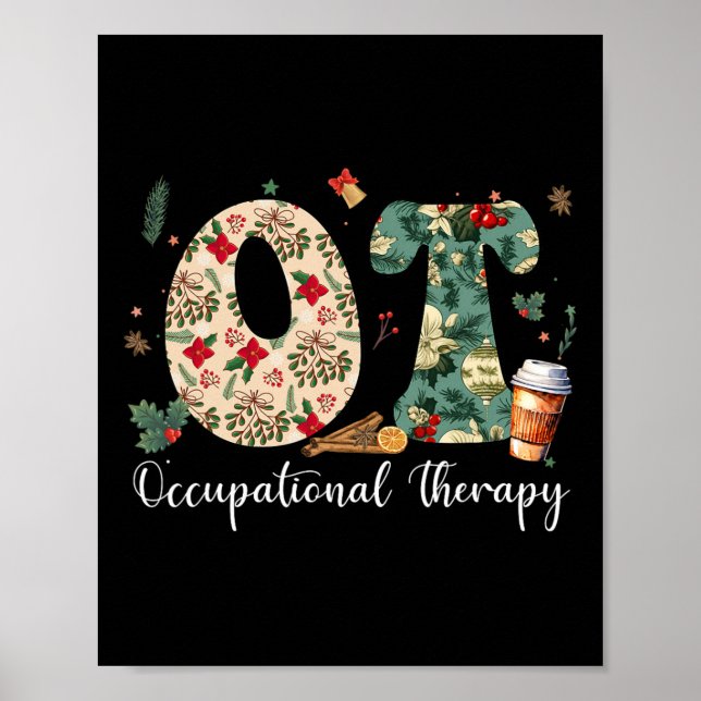 Arbetsterapeut Jul Ot Ota Me Poster (Framsidan)