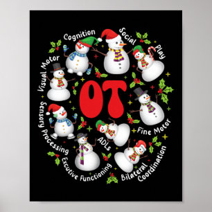 Arbetsterapeut Kul Arbetsterapi Jul Poster