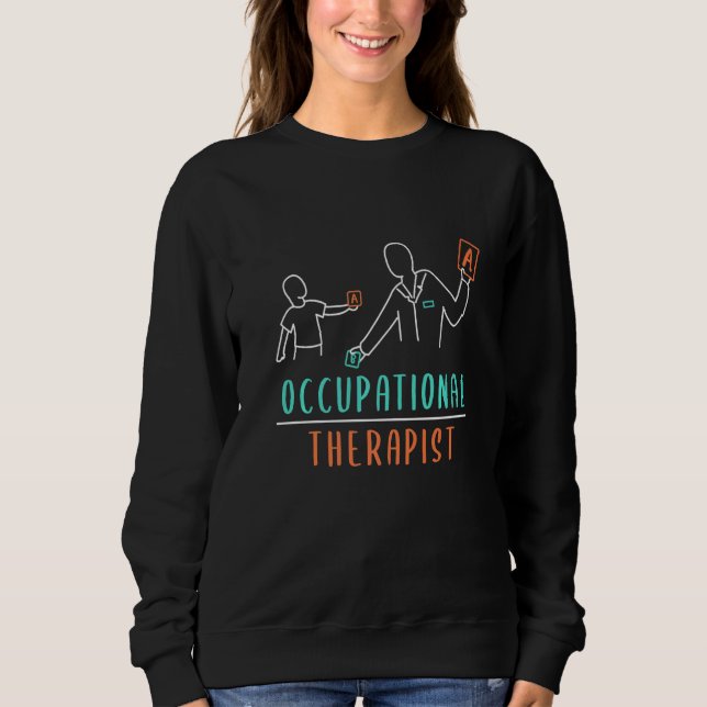 Arbetsterapeut T Shirt (Framsida)