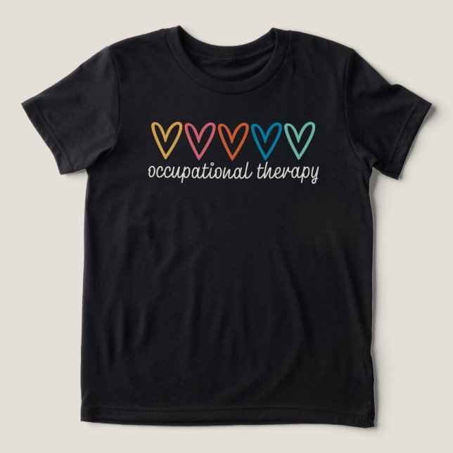Arbetsterapeut T Shirt (Design Framsida)