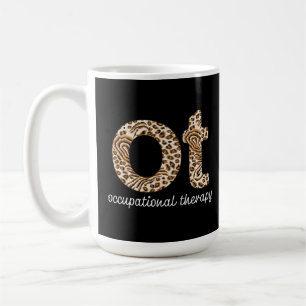 Arbetsterapi OT Gepardtryck Kaffemugg