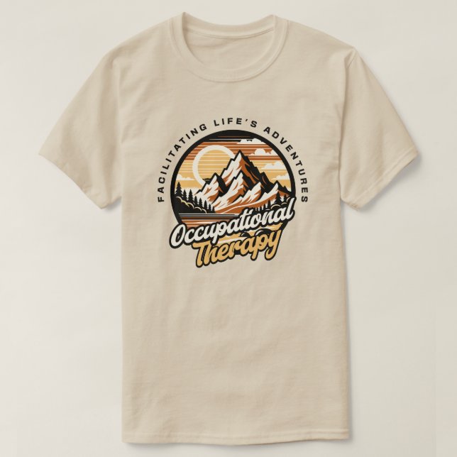 Arbetsterapi Roligt  T Shirt (Design framsida)