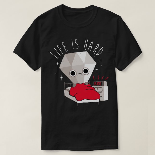 Arbetstid är svårt t shirt (Design framsida)
