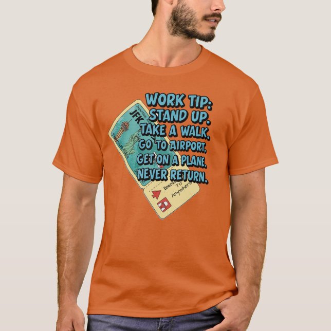 Arbetstips T Shirt (Framsida)