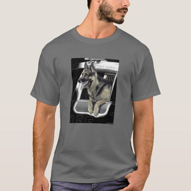 Arbetstyska shepherd - Shirt - ’K9 Ronin’ T (Framsida)