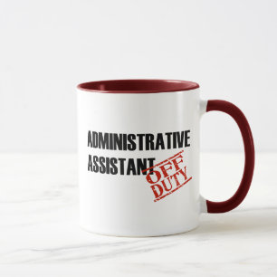 Arbetsuppgift för Admin-hjälp av - Mugg