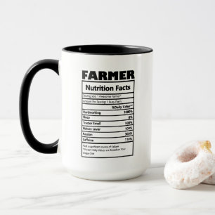 Arbetsuppgifter för coola Farmer Mugg