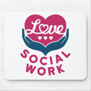 Arbetsvärde för Social i Kärlek Social Musmatta