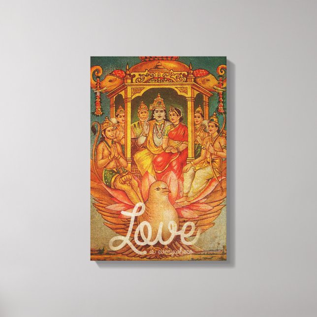 arbetsyta canvastryck (Framsida)