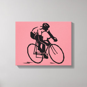 Arbetsyta (cykling) canvastryck