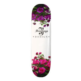 Arbetsyta för Blommigt Skateboard Bräda 19,5 Cm