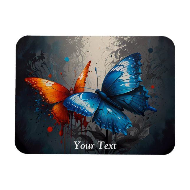 Arbetsyta för eteriska fjärilsmassor magnet (Horisontell)