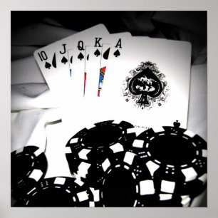 Arbetsyta för tömning av royal poster