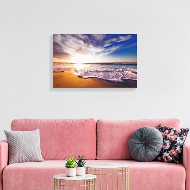 Arbetsyta (glapp) canvastryck (Insitu (Vardagsrum))