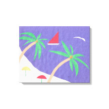 Arbetsyta med Beach-scen